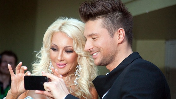 Lera Kudryavtseva und Sergey Lazarev © Imago/ITAR-Tass 