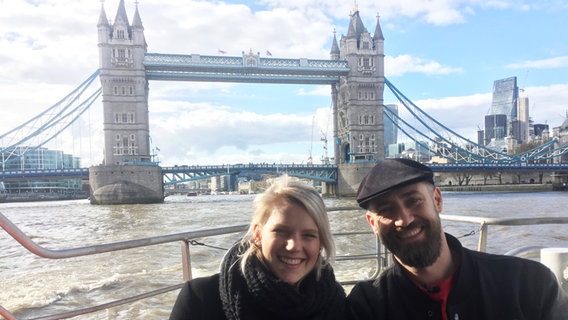 Levina und Lars in London  