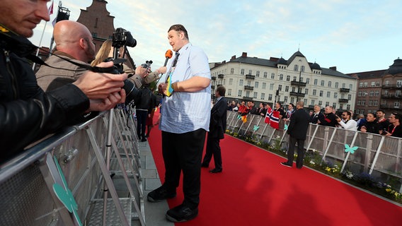 Eindrücke vom roten Teppich der Welcome Party des Eurovision Contest in Malmö © NDR Foto: Rolf Klatt