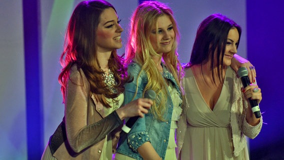 Die Serbinnen von Moje 3 Bei Eurovision in Concert in Amsterdam © NDR Foto: Patricia Batlle