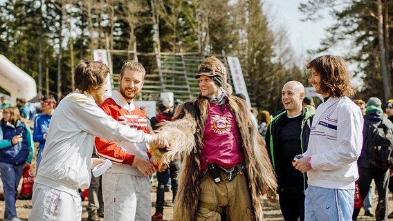 The Makemakes beim Dreh ihrer TV-Postkarte © ORF/ Gebhardt Productions 