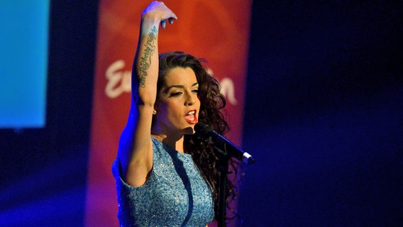 Die Spanierin Ruth Lorenzo singt bei Eurovision in Concert in Amsterdam © NDR Foto: Patricia Batlle