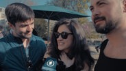 Die ESC-Teilnehmer von Timebelle aus der Schweiz © NDR 