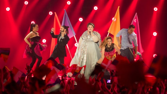 Bojana Stamenov beim ESC in Wien. © NDR Foto: Rolf Klatt