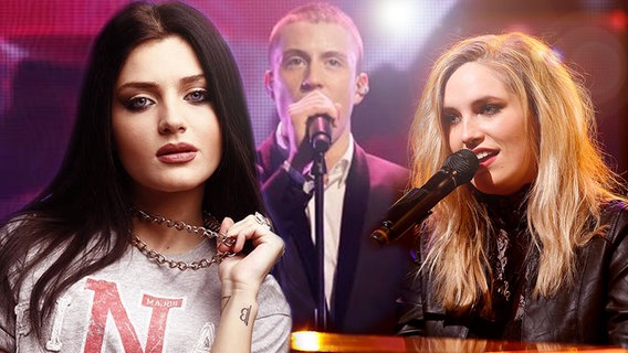 Nina Sublatti, Loic Nottet und Molly Sterling (Bildmontage) Nina Sublatti, Loic Nottet und Molly Sterling (Bildmontage) © Ninas Facebookprofil, Stéphane Laruelle, RTE
