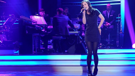 Lena Meyer-Landrut beim Finale von Unser Star für Oslo  Foto: Willi Weber