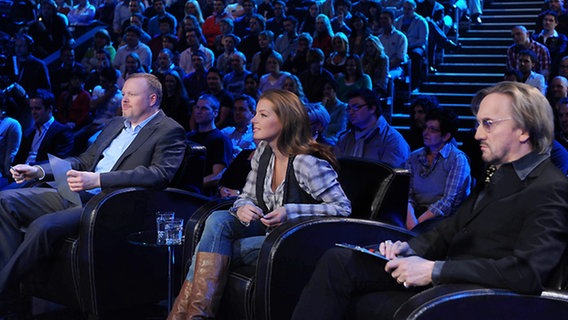 Stefan Raab, Yvonne Catterfeld und Marius Müller-Westernhagen © Brainpool/ProSieben Foto: Fotograf: Willi Weber