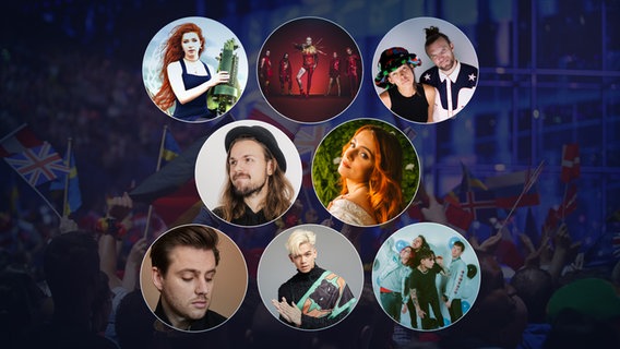 Die Teilnehmer am deutschen ESC-Vorentscheid 2023: Patty Gurdy, Lord Of The Lost, Frida Gold, Will Church, Anica Russo, René Miller, Trong, Lonely Spring. © H.Ö. Kristjánsson, VDPictures, Fabian Süggeler, Jana Vollmer, Tommy Pham, Max Klein, Manh Bi, Katharina Aigner Foto: H.Ö. Kristjánsson, VDPictures, Fabian Süggeler, Jana Vollmer, Tommy Pham, Max Klein, Manh Bi, Katharina Aigner