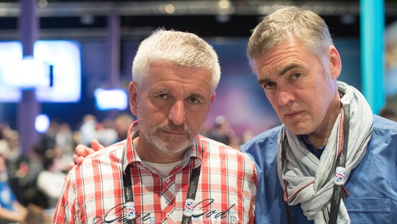 Jürgen Werwinski und Jan Feddersen © NDR Foto: Rolf Klatt