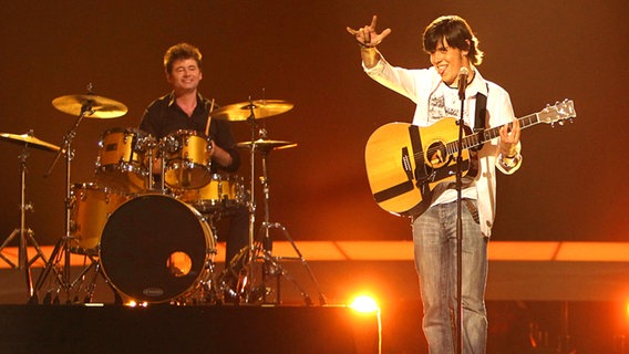 Jon Lilygreen & The Islanders aus Zypern im Halbfinale. © NDR Foto: Rolf Klatt