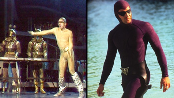 Zum Verwechseln ähnlich: Tänzer von Mister Fisto (links) und The Phantom (rechts). © picture alliance 