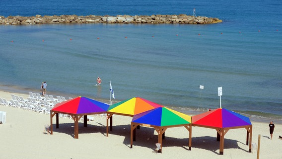 Strand von Tel Aviv  Foto: Kfir Sivan