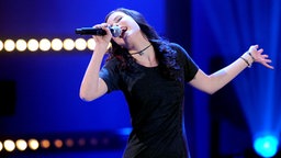 Lena Meyer-Landrut beim Finale von Unser Star für Oslo  Foto: Willi Weber