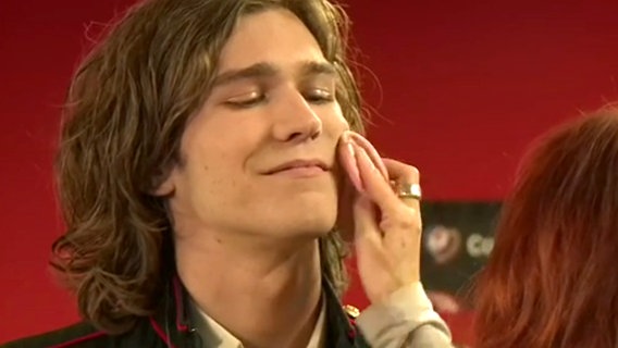 Amaury Vassili vor der Generalprobe beim ESC 2011  