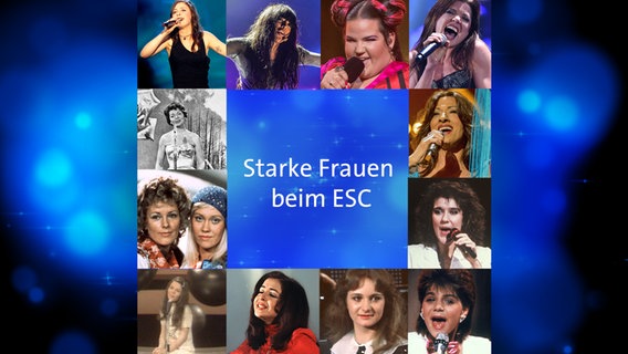 Bildcombo aus ESC-Sängerinnen © NDR 