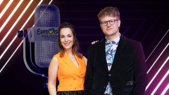 Alina Stiegler und Stefan Spiegel © Eurovision.de 