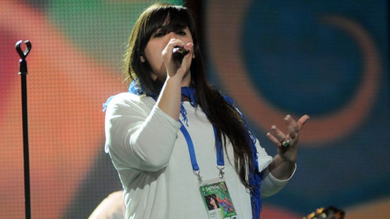 Flor-de-Lis bei der ersten Probe in Moskau © eurovision.tv 