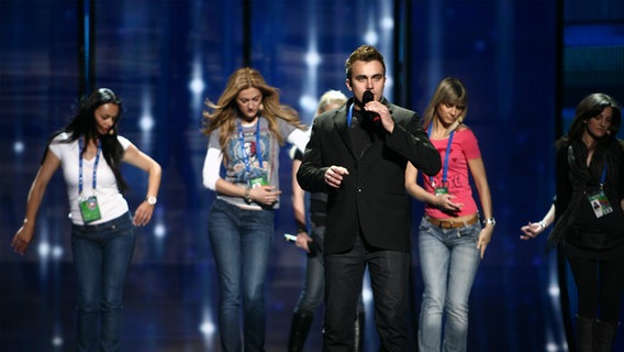 Igor Cukrov bei den Proben. © eurovision.tv Foto: Indrek Galetin (EBU)