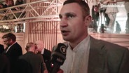 Vitali Klitschko im Interview zum ESC in Kiew. © NDR 