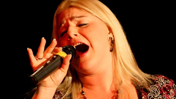Die belgische Sängerin Sandra Kim © NDR Foto: Marco Lambrecht
