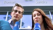 Roman Rätzke und Sandra Hoffmann  