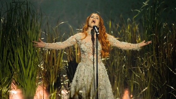 Anica Russo beim ESC Vorentscheid 2023. © picture alliance/dpa | Rolf Vennenbernd 