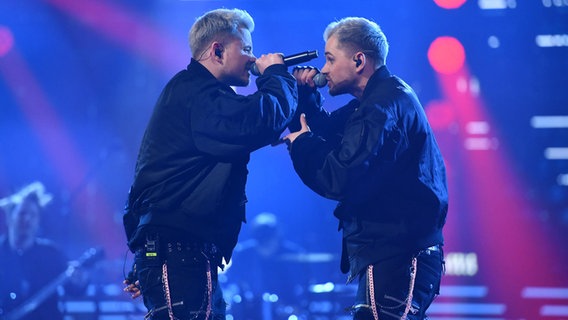 Die zweite Show von "Chefsache ESC": From fall to spring © RTL/Raab ENTERTAINMENT Foto:  Julia Feldhagen