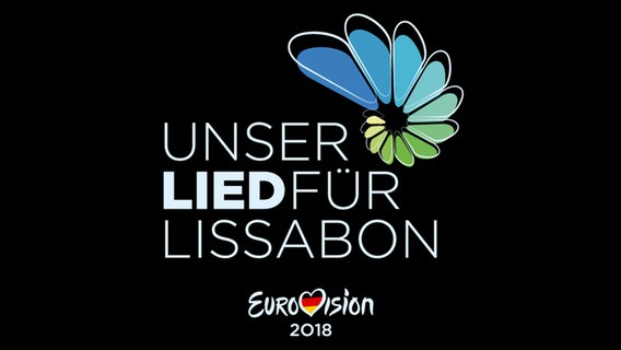 Offizielles Logo für den deutschen ESC-Vorentscheid "Unser Lied für Lissabon" © NDR 