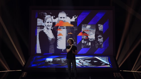 Michael Schulte auf der Bühne in Berlin. © NDR Foto: Rolf Klatt