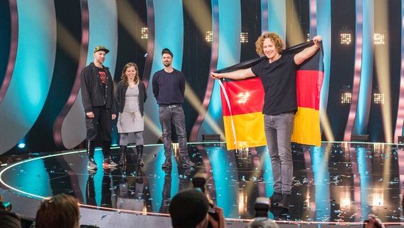 Michael Schulte gewinnt den Vorentscheid 2018 in Berlin. © NDR Foto: Rolf Klatt