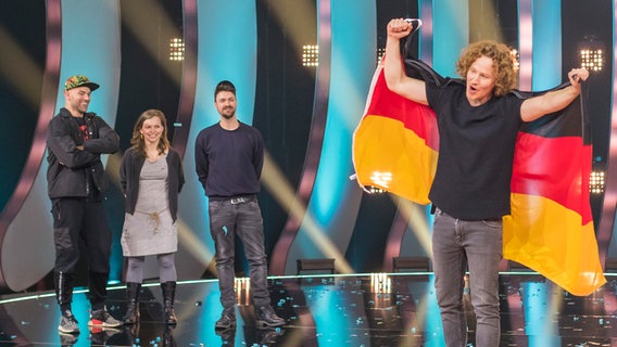 Michael Schulte gewinnt den Vorentscheid 2018 in Berlin. © NDR Foto: Rolf Klatt