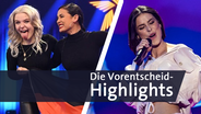 Der Auftritt der S!sters und von Interval-Act Lena beim deutschen Vorentscheid.  