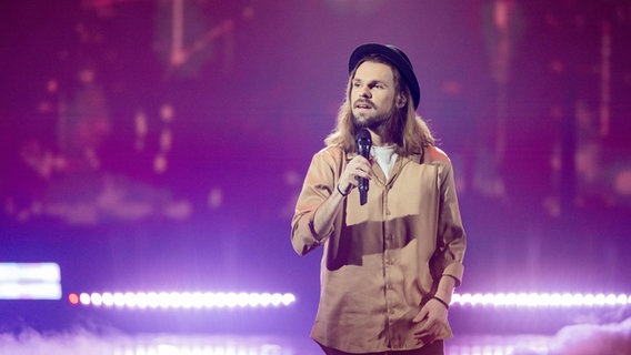 Will Church beim ESC Vorentscheid 2023. © picture alliance/dpa | Rolf Vennenbernd 