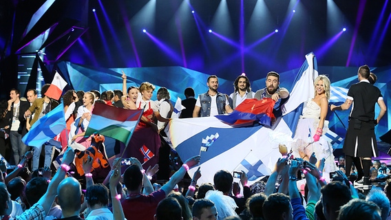 im zweiten Halbfinale des Eurovision Song Contests © NDR Foto: Rolf Klatt